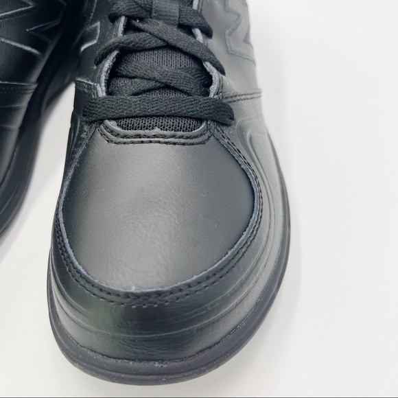 New Balance Women's Black Leather 813 V1 Lace Up Walking Shoes Sneakers 9 - Picture 5 of 13